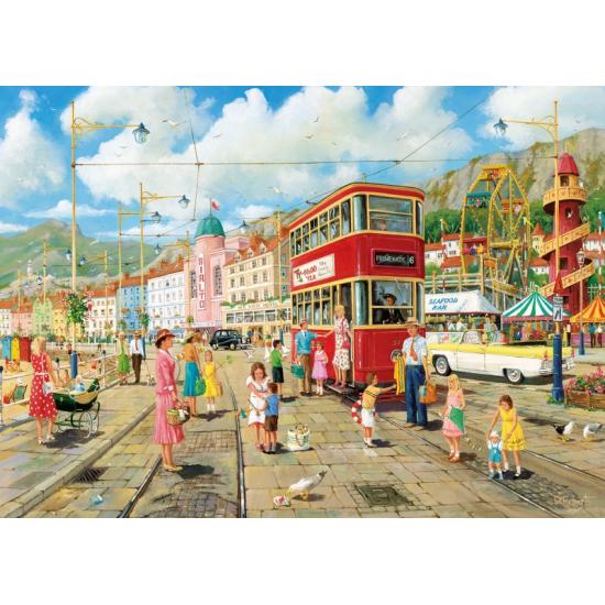 Gibsons Puzzle Let's Get on the Tram 1000 pièces