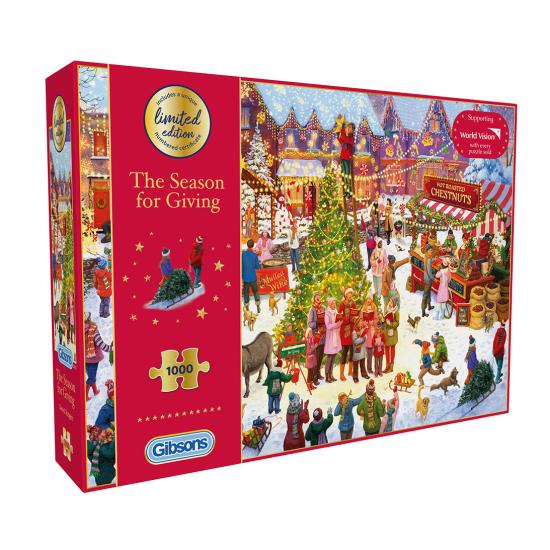 Puzzle Gibsons La Saison Des Dons 1000 pièces
