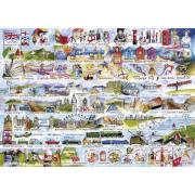 Gibsons Cream Teas and Tailing Puzzle 1000 pièces