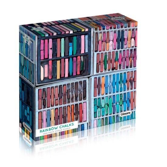 Puzzle Gibsons Rainbow Chalk 1000 pièces