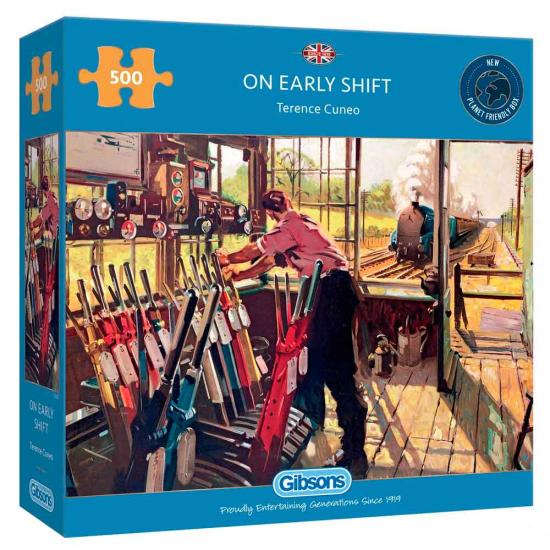 Puzzle Gibsons Early Shift 500 pièces