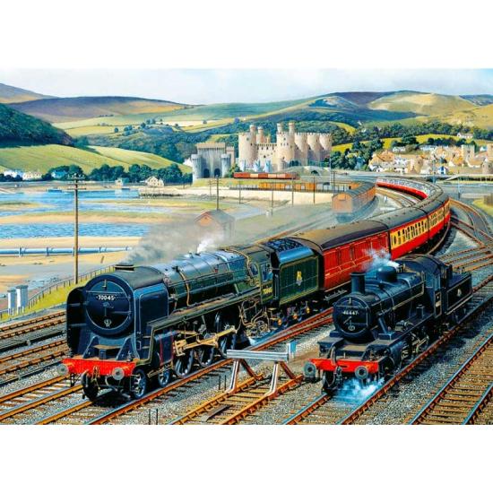 Puzzle Gibsons Entrée Chemin de la Gare 1000 Pièces