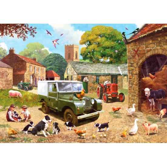 Gibsons Life in the Yard Puzzle 1000 pièces