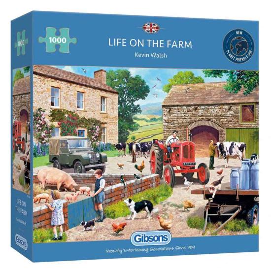 Gibsons Farm Life Puzzle 1000 pièces