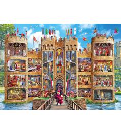 Gibsons Vues intérieures du château Puzzle 1000 pièces
