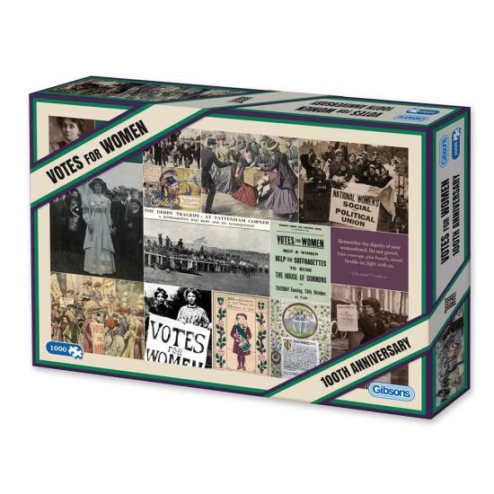 Gibsons Votez pour les femmes (100e anniversaire) Puzzle 1000 pi