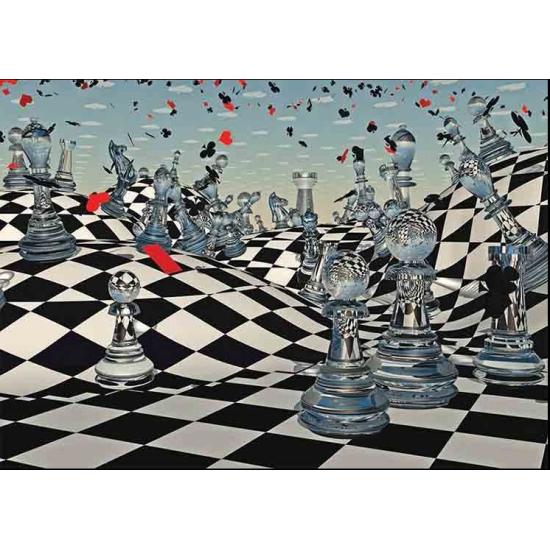 Puzzle Gold Fantasy Chess 1000 pièces