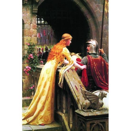 Puzzle porte-bonheur or 1000 pièces