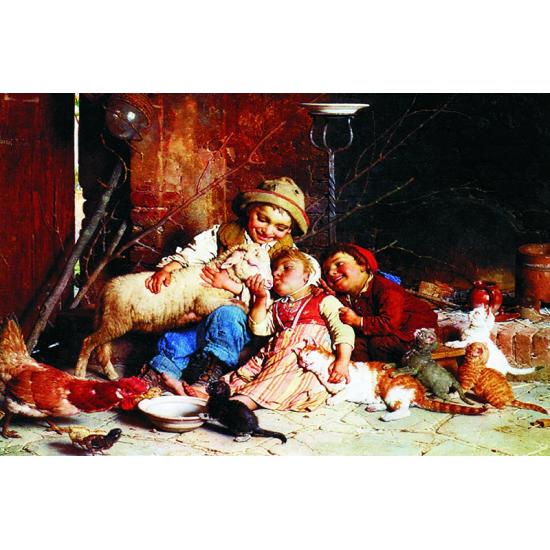 Puzzle Doré Le Corral 1000 pièces Puzzle Doré Le Corral 1000 pièces