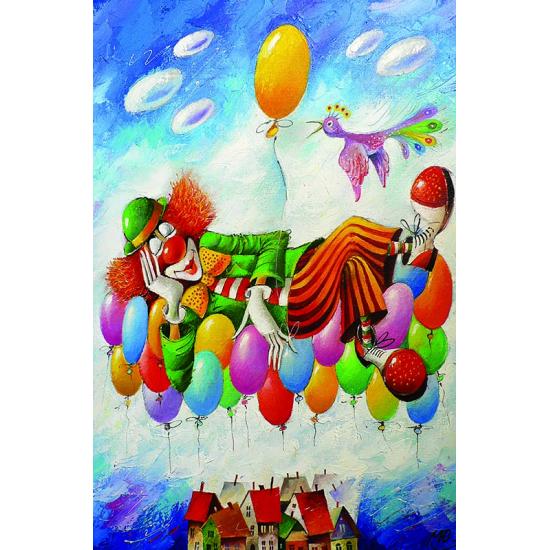 Puzzle Doré Le Rêve du Clown 1000 pièces