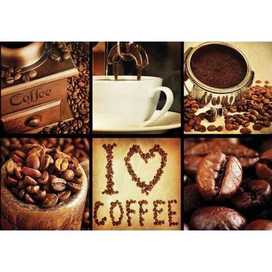 Puzzle doré I Love Coffee 1000 pièces Puzzle doré I Love Coffee 1000 pièces