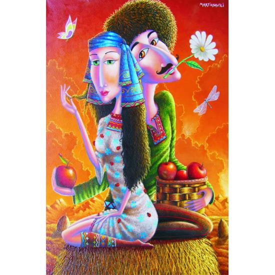 Puzzle Or Rendez-vous en août 1000 pièces