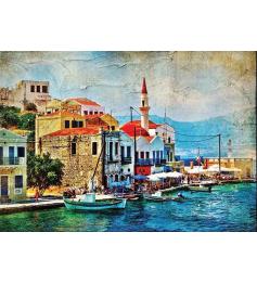 Puzzle Or Belle Ile Méditerranéenne 1000 Pièces Puzzle Or Belle Ile Méditerranéenne 1000 Pièces