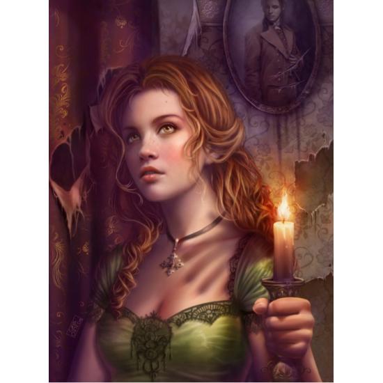 Puzzle Grafika À la Lumière d'une Bougie 2000 Pièces