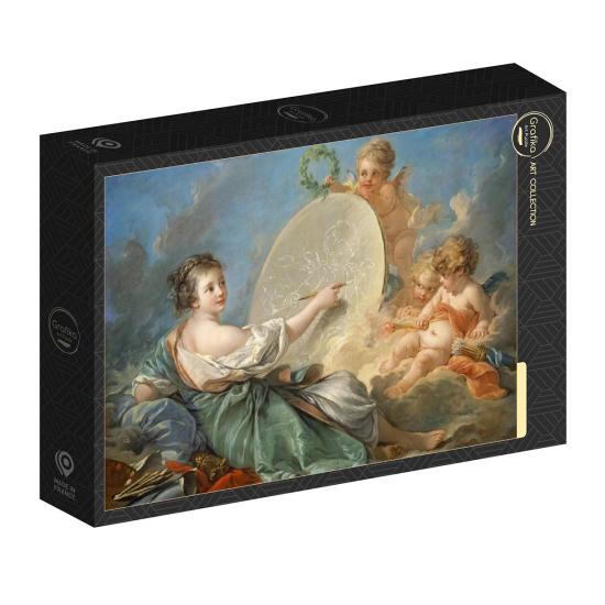 Puzzle Grafika Allégorie de la Peinture de 1000 Pieces