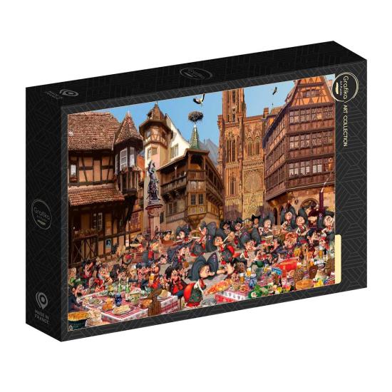 Puzzle Grafika L'Alsace 1000 Pieces