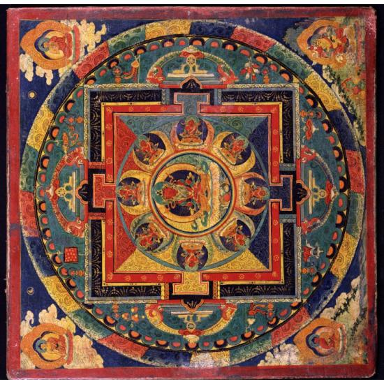 Puzzle Grafika Amitabha Mandala du Tibet 1000 pièces