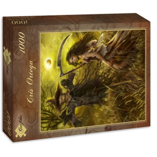 Puzzle Grafika Champ de l'épouvantail 1000 pièces