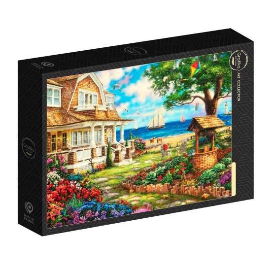 Puzzle Grafika Cottage Du Jardin Marin 1000 Pieces