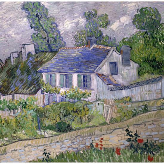 Puzzle Grafika Maison à Auvers 1000 pièces