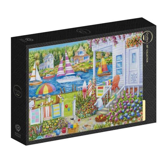 Puzzle Grafika Maison sur l'eau 1000 Pieces Puzzle Grafika Maison sur l'eau 1000 Pieces