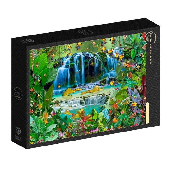 Puzzle Grafika Cascade de 1000 Pieces