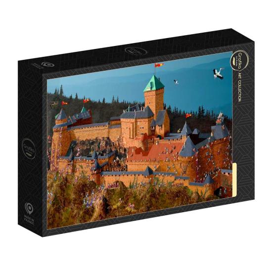 Puzzle Grafika Château de Haut-Koenigsbourg de 1000 Pcs Puzzle Grafika Château de Haut-Koenigsbourg de 1000 Pcs
