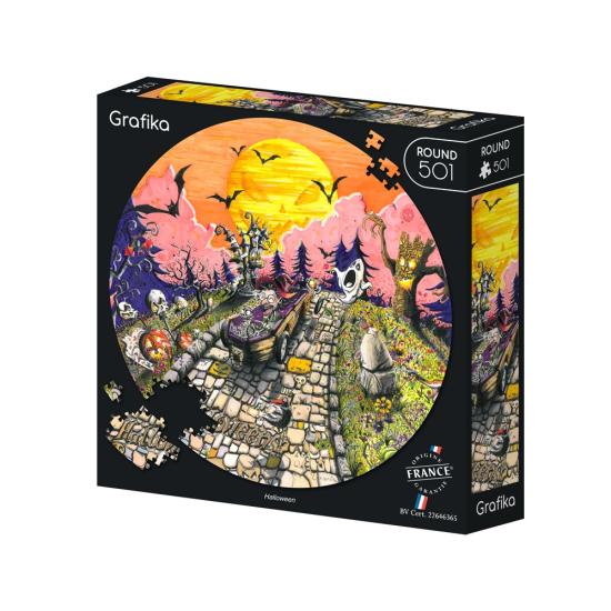 Puzzle circulaire Grafika Halloween 501 Pièces