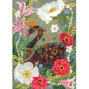 Puzzle Grafika Cygne Noir Et Perles 500 Pieces