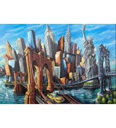 Puzzle Grafika La Cité Des Rêves 1000 Pieces