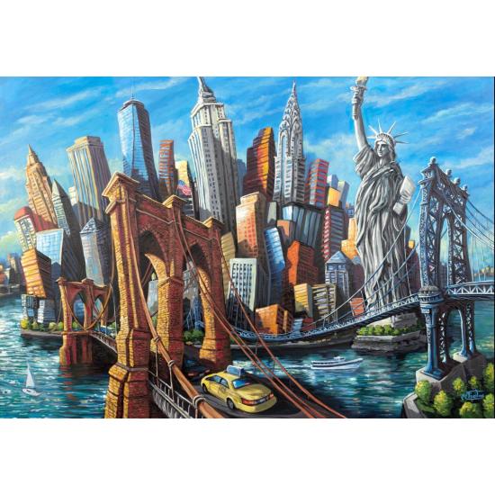 Puzzle Grafika La Cité Des Rêves 1000 Pieces