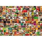 Grafika Puzzle Cuisine Collage 1500 Pièces