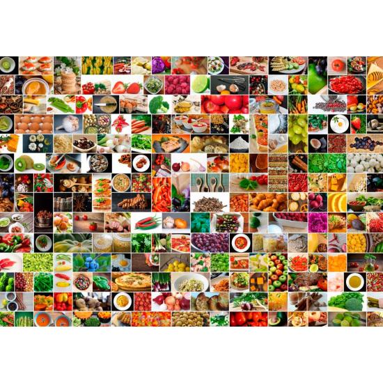 Grafika Puzzle Cuisine Collage 1500 Pièces