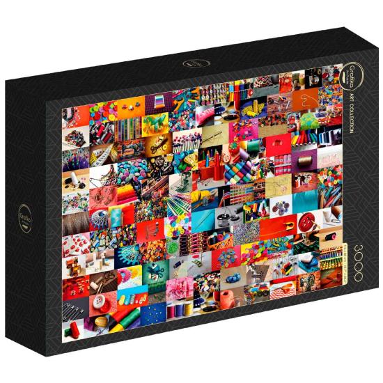 Puzzle Grafika Stitching Collage 3000 pièces