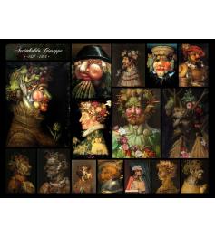 Puzzle Grafika Collage de Giuseppe Arcimboldo 2000 pièces