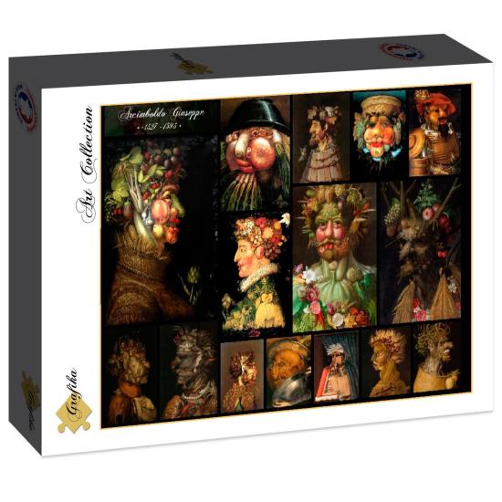 Puzzle Grafika Collage de Giuseppe Arcimboldo 2000 pièces