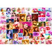 Puzzle Grafika Collage de Femmes 1500 Pièces