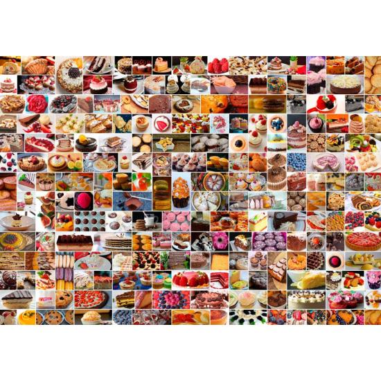 Puzzle Grafika Collage de Gâteaux 1500 Pièces Puzzle Grafika Collage de Gâteaux 1500 Pièces