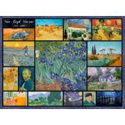 Grafika Collage Puzzle par Vincent Van Gogh 2000 pièces