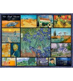 Grafika Collage Puzzle par Vincent Van Gogh 2000 pièces