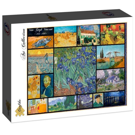 Grafika Collage Puzzle par Vincent Van Gogh 2000 pièces