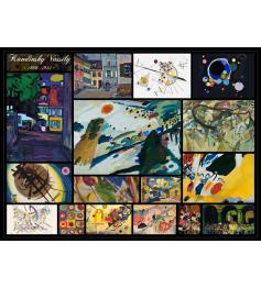 Wassily Kandinsky Grafika Collage Puzzle 2000 pièces