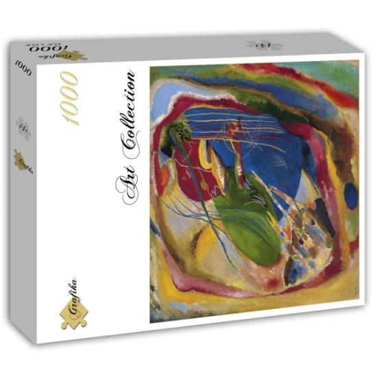 Puzzle Grafika Carré avec Trois Points de 1000 Pièces