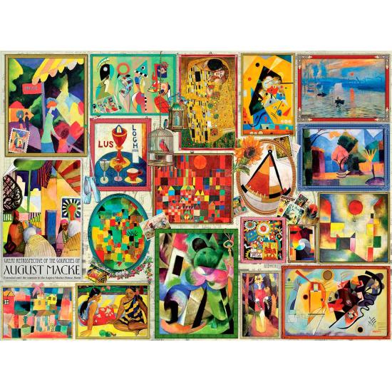 Grafika Puzzle De Célèbres Tableaux 2000 pièces