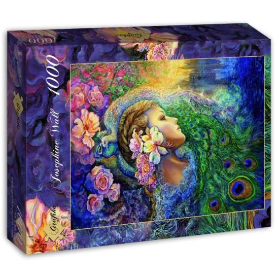 Puzzle Grafika Danse du Paon 1000 Pièces