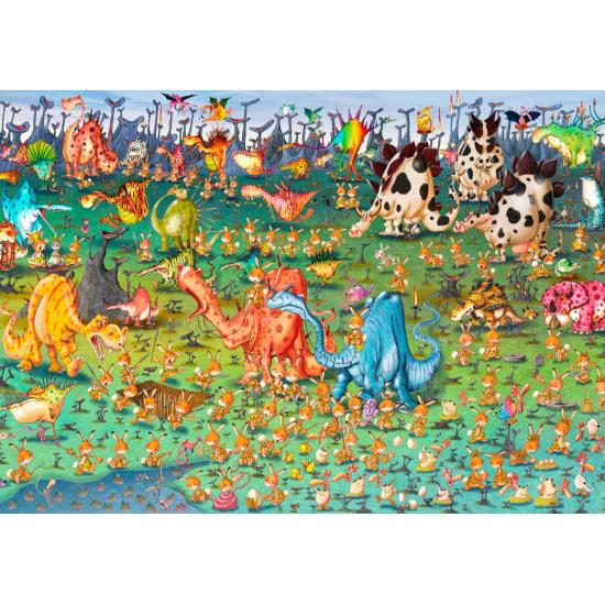 Puzzle Grafika Dinosaures de 1000 Pieces