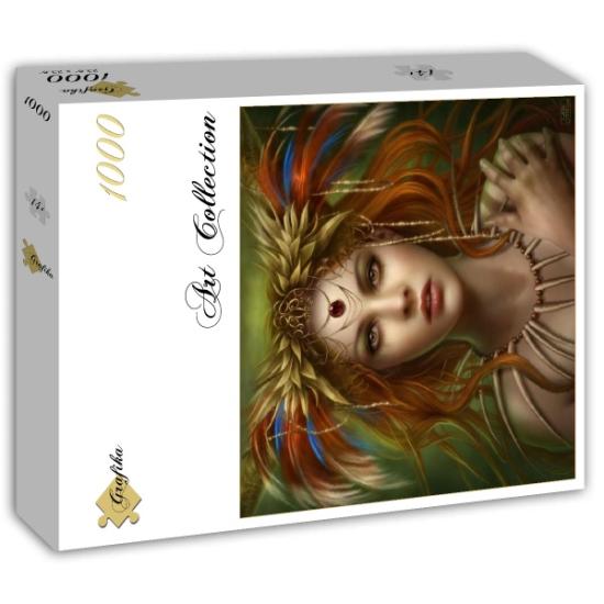 Puzzle Grafika Déesse tribale 1000 pièces