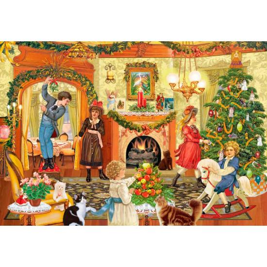 Puzzle Grafika Où Devrions-Nous Accrocher Le Gui 1000 Pcs