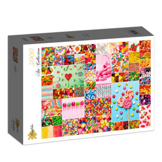 Puzzle Grafika Sweet Candy 3000 pièces