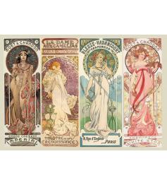 Puzzle Grafika L'Art D'Alfons Mucha 1000 Pieces